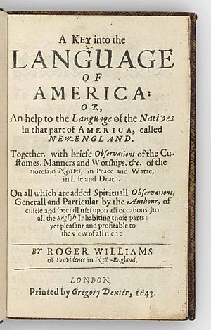 A Key into the Language of America