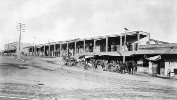 Adobes in Calle de los Negros, undated