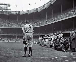 Babe Ruth Bows Out