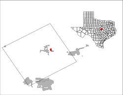 Coryell County SouthMountain.svg