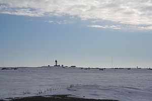 North Warning System radar station at Tuktoyaktuk