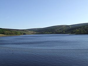 Errwood Reservoir Derbyshire UK