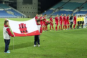 Gibraltar starting XI