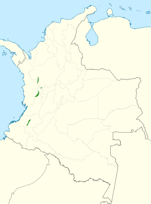 Henicorhina negreti map.svg