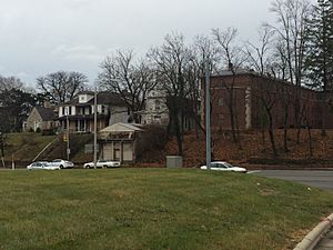 Hilltop Homes along Broad St.