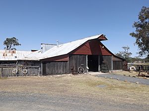 Jondaryn Woolshed entrance