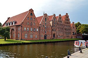 Lübeck Sleeswijk-Holstein Salzspeicher Duitsland