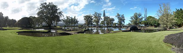 LilioukalaniGardens Hilo Hawaii panorama