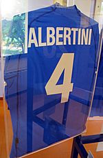 Maglia di demetrio albertini indossata nel 2000, 02