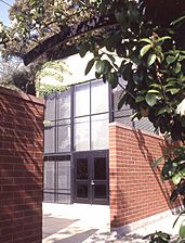 North range, courtyard