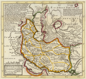 Persia, Caspian Sea, part of Independent Tartary