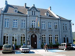 The town hall