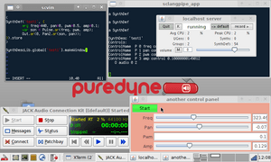 Puredyne-supercollider-eee