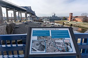 Quequechan River and Fall River Heritage State Park