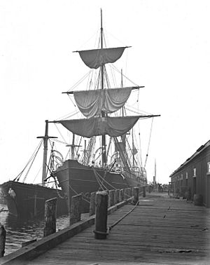 S.S. Parthia, Vancouver, BC, 1887