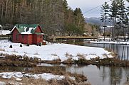 Shawneehaw Creek into Mill Pond