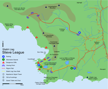 Slieve League Pilgrim Path en