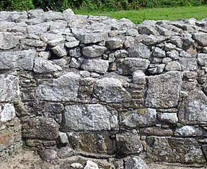 Wall detail, Harry's Walls, St. Mary's - geograph.org.uk - 936201