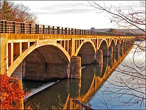 Ashokan Reservoir bridge