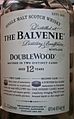 Balvenie label