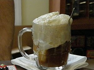 Beer float