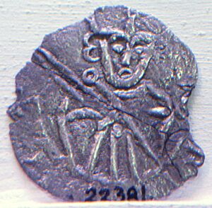 Coin danish king erik lamm, Eric III of Denmark.jpg
