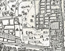 Copperplate map Moorfields crop