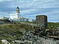 Fraserburgh Lighthouse (Kinnaird Castle) and the Wine Tower