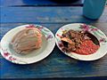 Ga Kenkey with Pepper