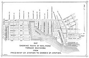 George Brown map