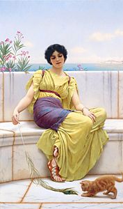 Godward Idleness 1900