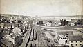 Halifax, Nova Scotia, looking north from a grain elevator towards Acadia Sugar Refinery, ca. 1900