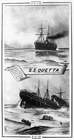Illustration of the sinking of the RMS Quetta, 1890 (24517926929)