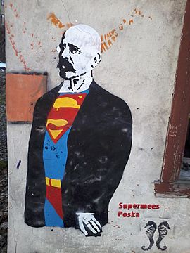 Jaan Poska grafiti Tartus