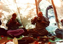 Joan Halifax and Seung Sahn