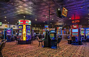 Model T Casino interior