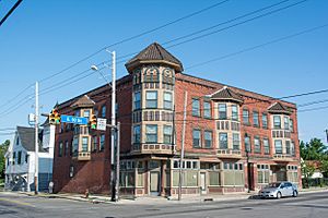 NW view - Cermak Building