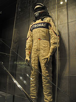 Nick Heidfeld race suit