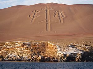 Paracas Candelabra - Ica, Peru