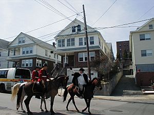 Paul Revere's Ride re-enactment 2004