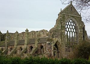 Ruins of Holyrood Abbey, Edinburgh