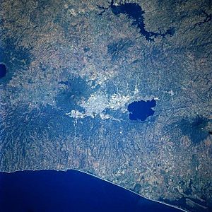 San Salvador From Space