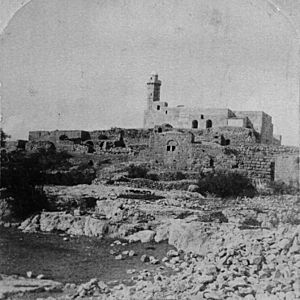 Site of Nabi Samwil village 1900px