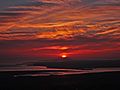 Sunset on Holyhead mountain