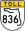 Toll Florida 836.svg