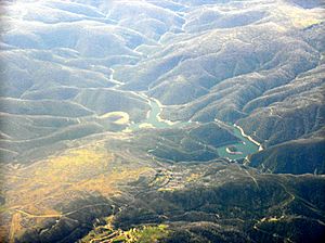 Tumut Pond aerial