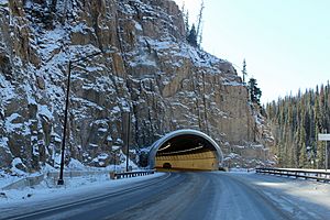 Wolf Creek Pass Tunnel