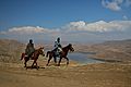 Basotho on Horses