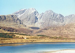 Blaven across Loch Slapin - geograph.org.uk - 307916