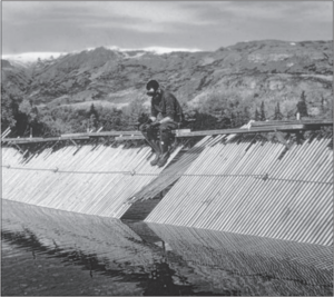 BrooksRiverWeir1958